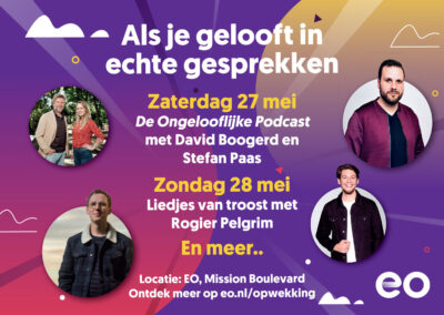 Advertentie | EO Opwekking stand