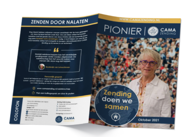 Nieuwsbrief De Pionier | CAMA Zending